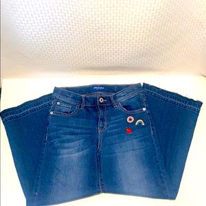 Arizona Jeans Co wide legged jeans for girls